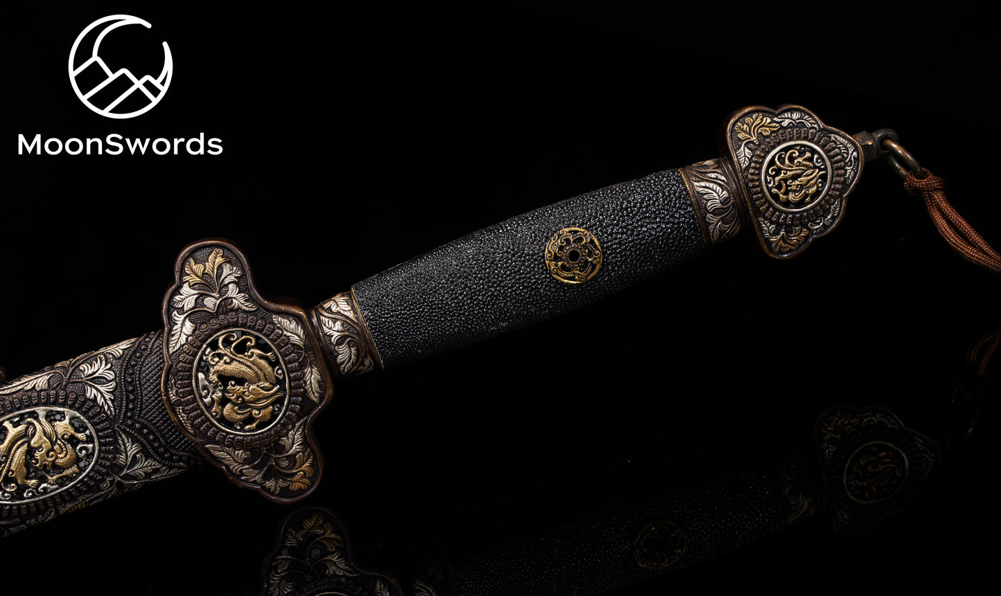 Qian Kun Sword Based on designs from Qing Dynasty.